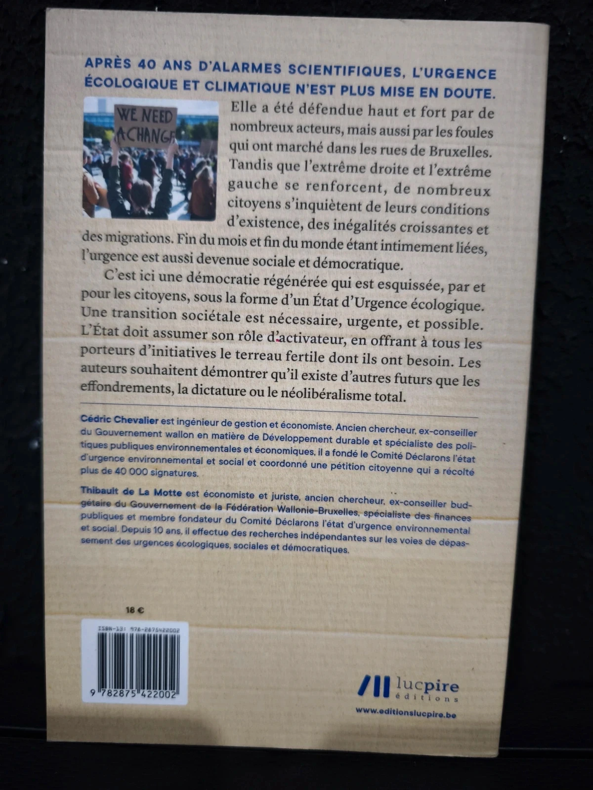 Verklaar de ecologische noodtoestand – photo 2